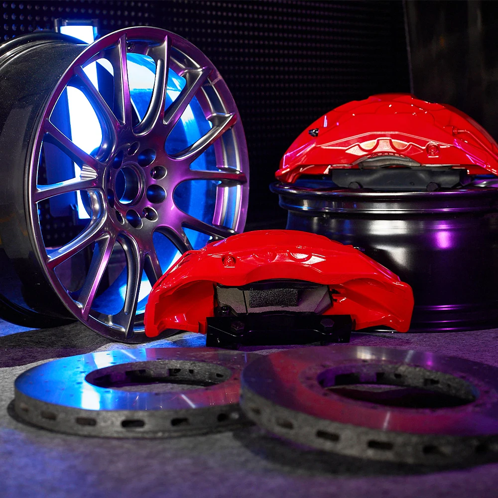 Factory Wholesale Custom Auto Part Ceramic Rotor Upgrade Forging Brake System Bbk Brake Pads
