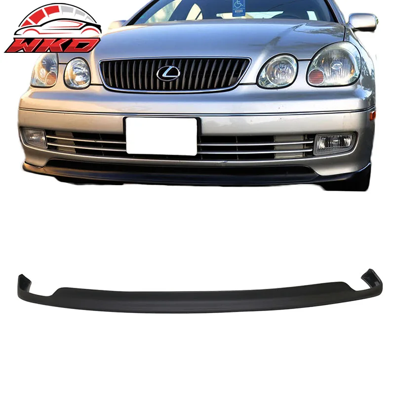 Fits For Lexus GS300 GS400 GS430 98-05 Front Bumper Lip Spoiler Aero TTE Style PU High Quality Exterior Accessory