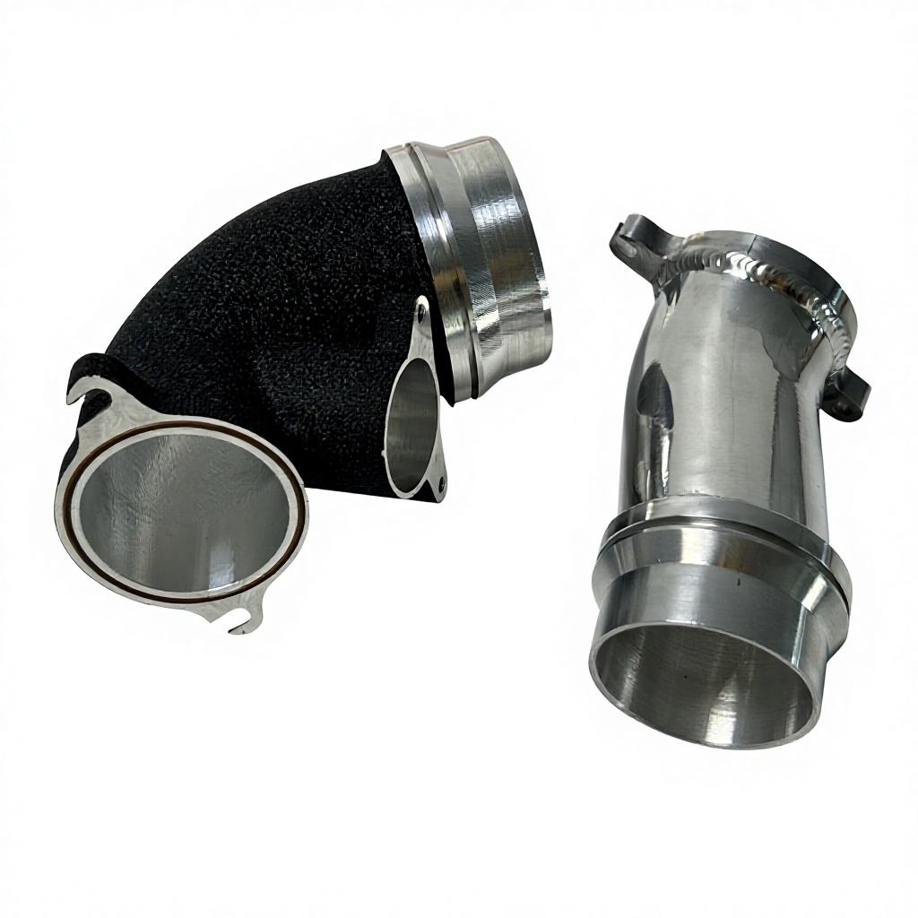 Fix OEM Intake Pipe Collapse M Series G80 G82 G83 G87 Racing High Flow Aluminum Turbo Inlet Pipe for BMW S58 G8X M3 M4