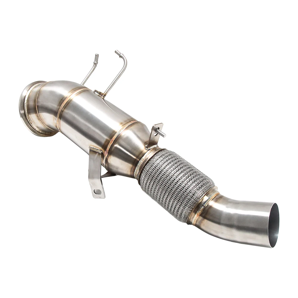 For BMW 2022-2026 G20 G22 M340i M440i B58 Tu2 3.0t Racing Downpipe All Flow B58 Gen 3 With Gpf Opf Bracket