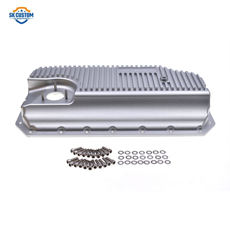 For VW Audi Porsche 3.0L 2022 2023 EA837 Gen4 Oil Pan Forged Aluminum Alloy CNC Engine Oil Pan
