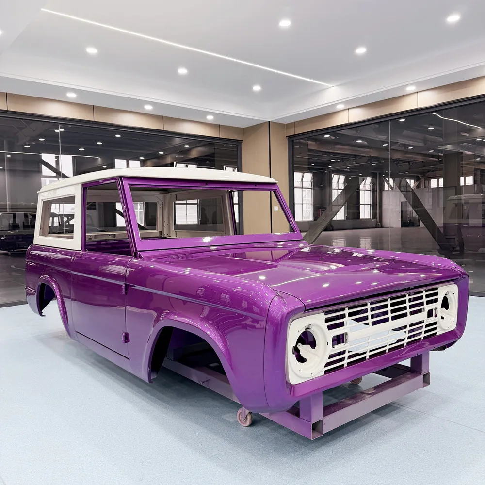 Ford Early Bronco Body Shell 1966-1977 (Purple Painted)