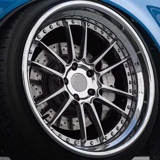Forged Alloy Wheel Customize Passenger Car Wheels 5x130 5x112 5x114.3 Rims 15-28 Inch Carbon Fiber