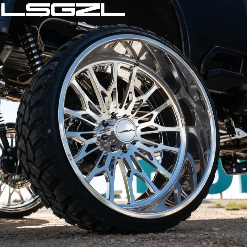 Forged Concave Passenger Car Wheels 24x12 26x12 28x16 Pcd 6x135,6x5.5,8x6.5,8x170 10x225 For Gmc