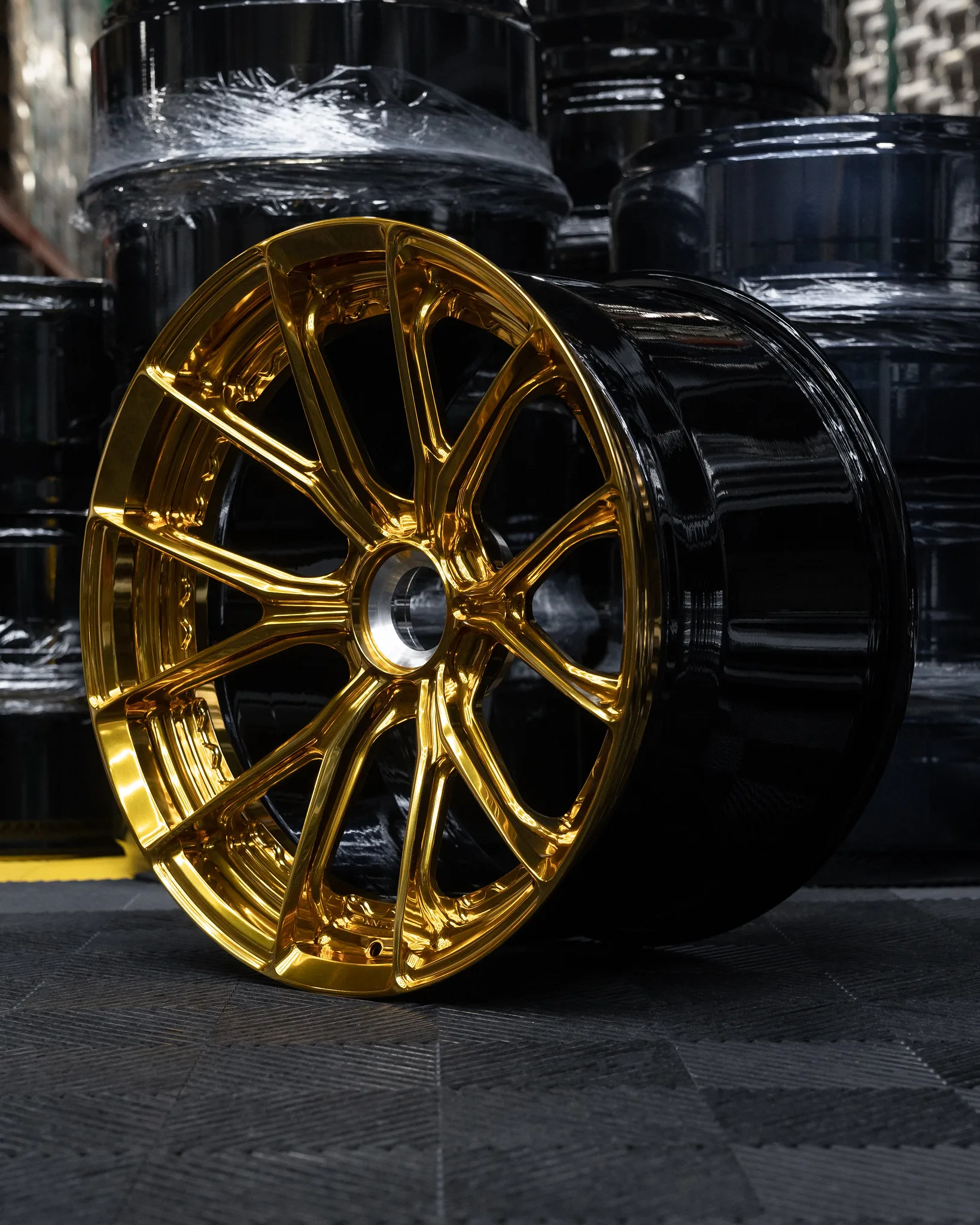 Forged Wheel 16-24 Inch Wheel 5x120 5x130 5x114.3 Rim Chrome Concave Wheel For Corvette BMW