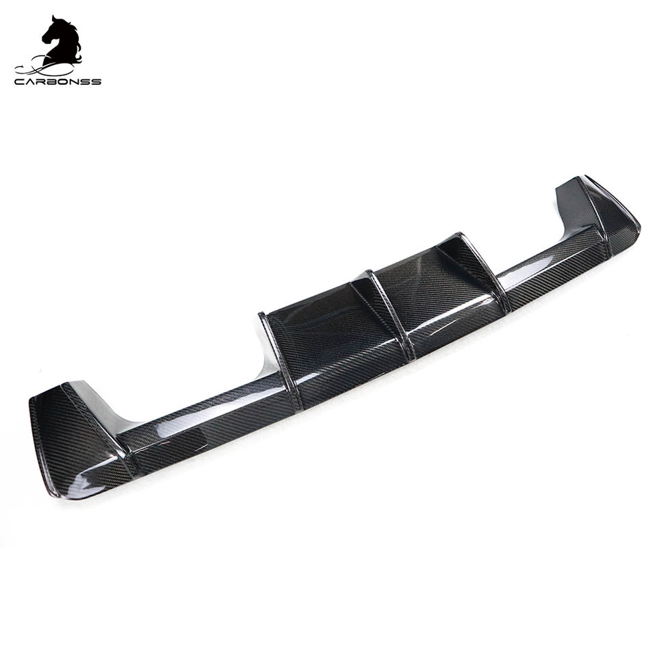 G80/G82 BMW M3/M4 2021+ Carbon Fiber Rear Diffuser - Euro Type | Rear Valance & Diffuser — photo 3