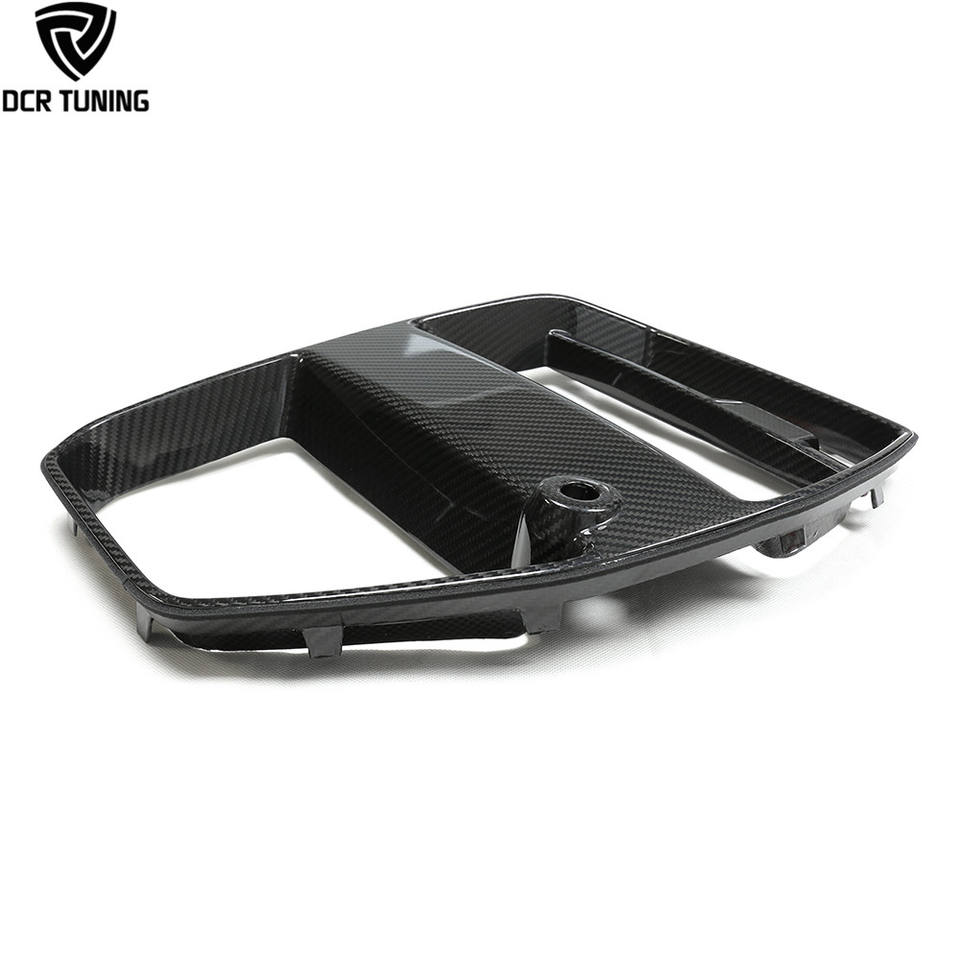 G80/G82/G83 BMW M3/M4 Dry Carbon Fiber Front Grille - V Style | Kidney Grille & Front Grille — photo 4