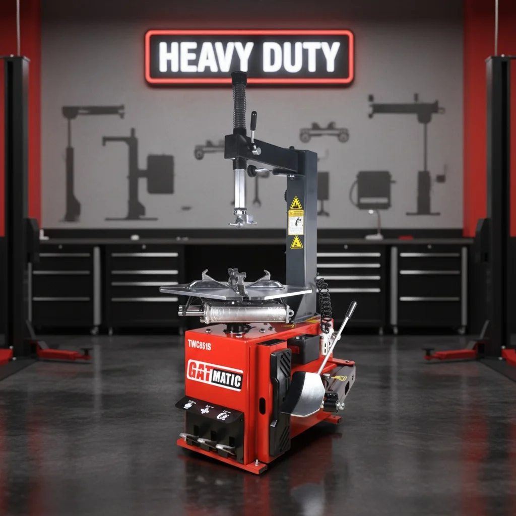 Gatmatic Industrial Heavy Duty Automatic Tire Changer Machine Ce Certified With Wheel Balancer
