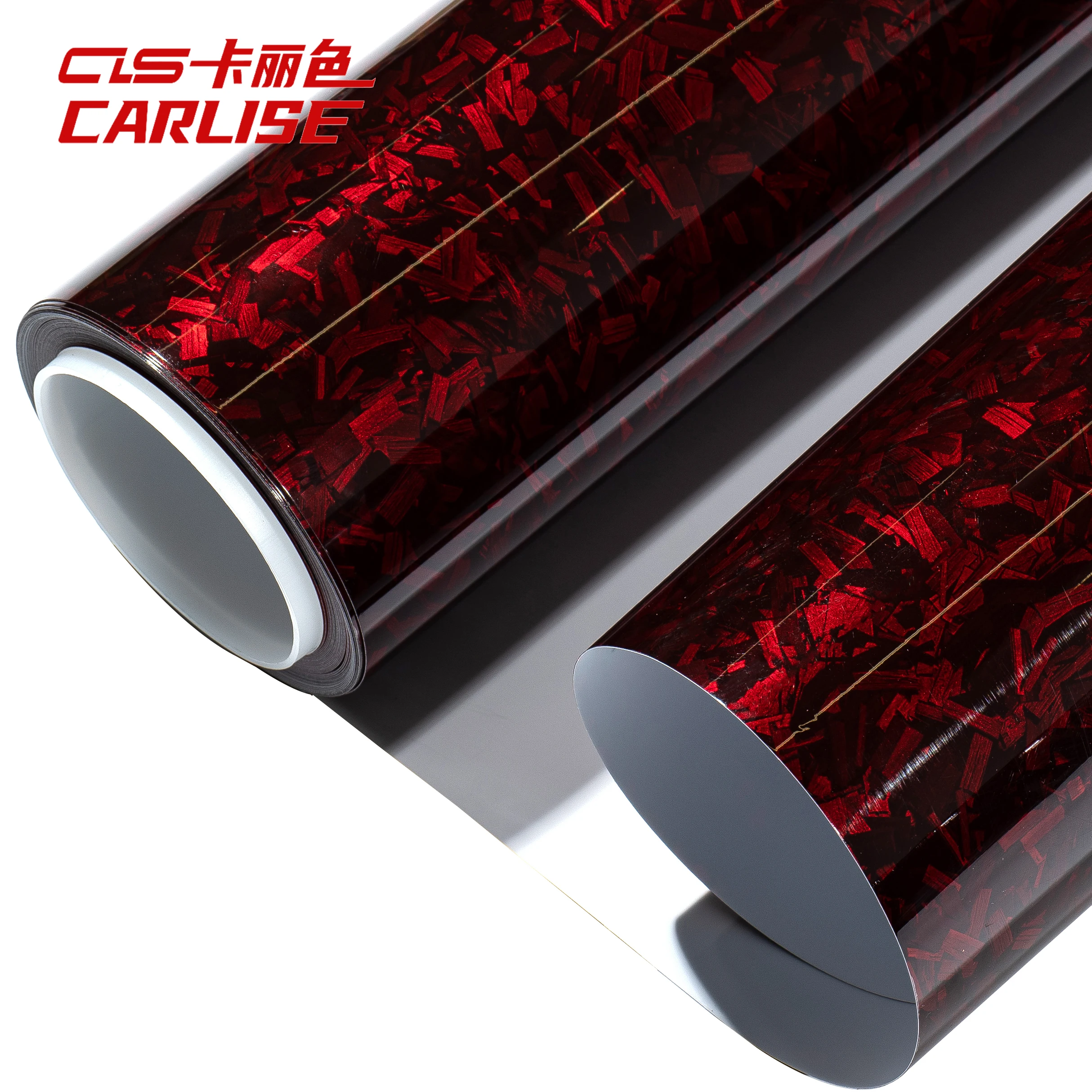 High Gloss Red Pvc Vinyl Wrapping Film 1.52*17m Removable Adhesive Color Changing Anti-yellow Uv 99% Motorcycle Scooter Car