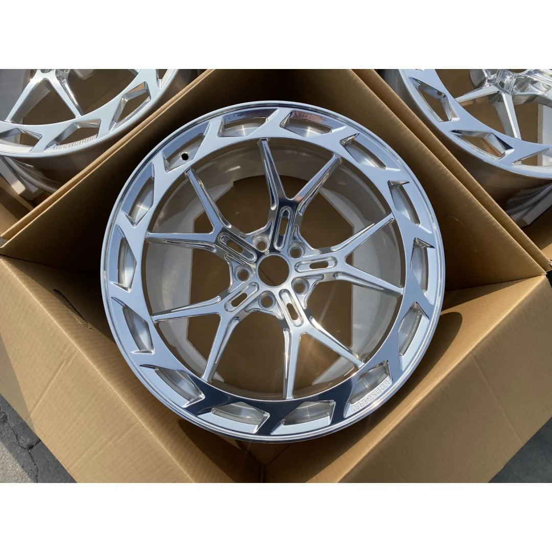 High Quality Alloy Wheel Rims New Chrome Monoblock Forged Wheel Design 17-24 Inch 100mm For Acura