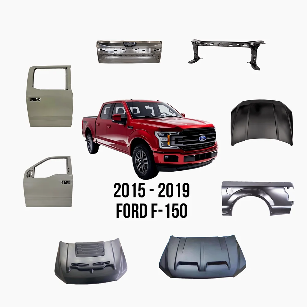 High Quality Car Front Door For 2015-2020 Ford F150 F250 Raptor Shelby Pickup Car Body Parts Oem#fl3z1620125c Fl3z1620124c
