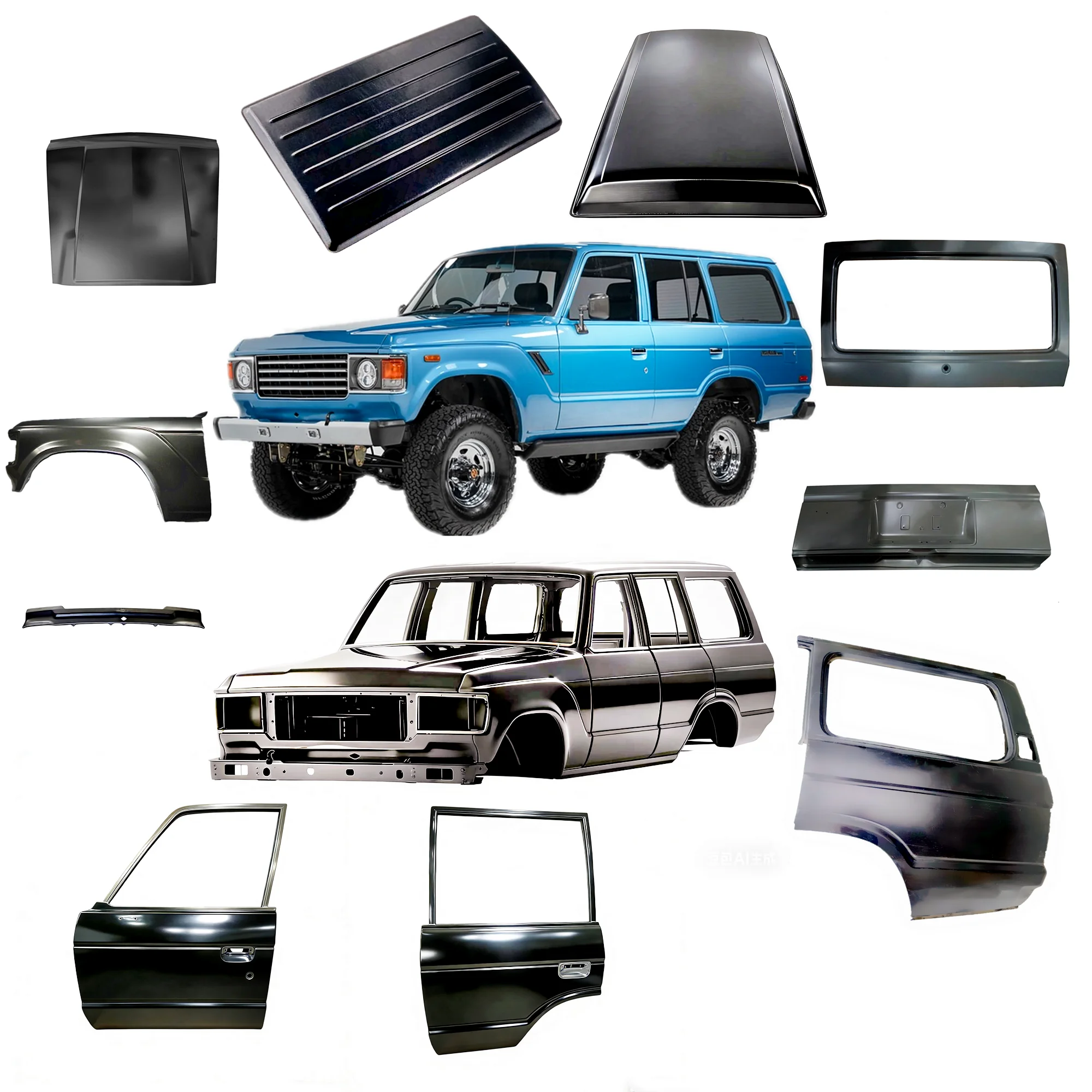 High Quality Car Roof Hardtop,Tailgate,Lid For Land Cruiser 60 Fj60 Hj60 Bj60 1982-1986 Car Body Parts