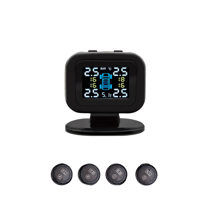 High Quality Car TPMS Tire Safety Monitoring System with USB Port Cigarette Lighter Plug (Riboton)