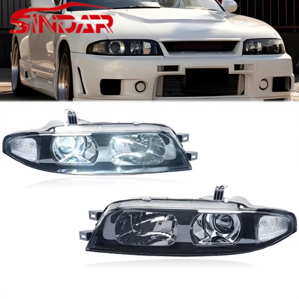 High Quality Headlight For Nissan Skyline R33 Gtr 1993-1996 Series 1-3 (not For Gts Gtst) Led Head Lamp 93-96 Not For 95-98