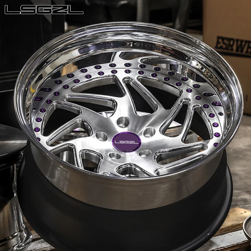 Hot Sale Wheels Deep Concave Forged Aluminum Alloy Steel Wheel Rim 16-24inch For Land Rover