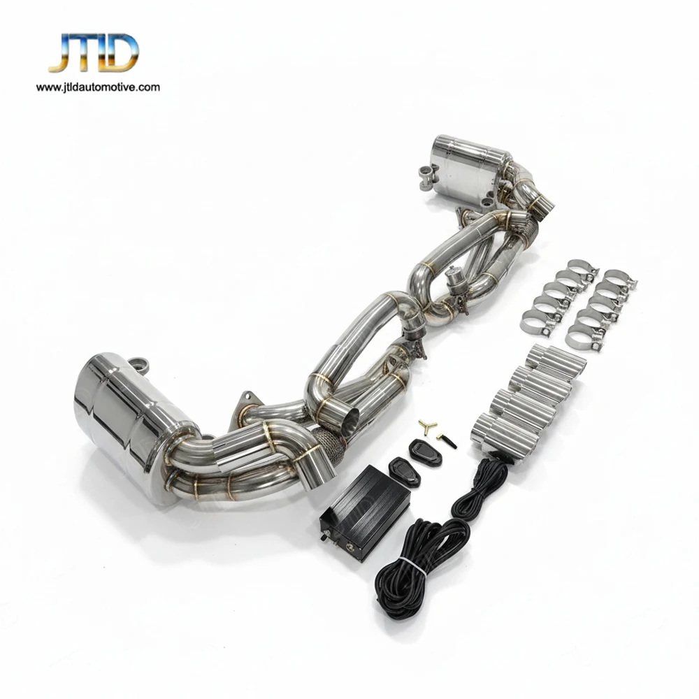 Hot Sell Performance 304 Stainless Steel Valvetronic Exhaust For Porsche 911 Carrera / S / Gts