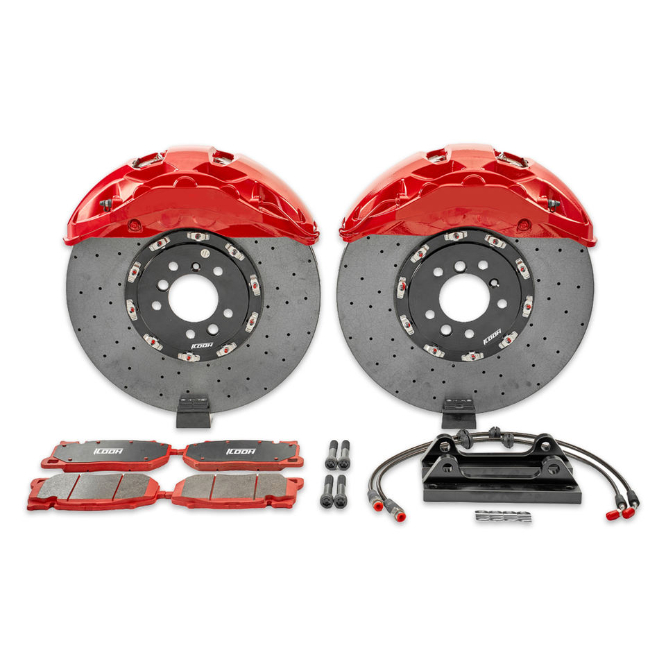 ICOOH AK10 10-Pot Carbon Ceramic (Sic) Big Brake Kit — BMW M3/M5/M6 (F10/F30/G30/G50/G20/F32) + Audi S8 | Brakes