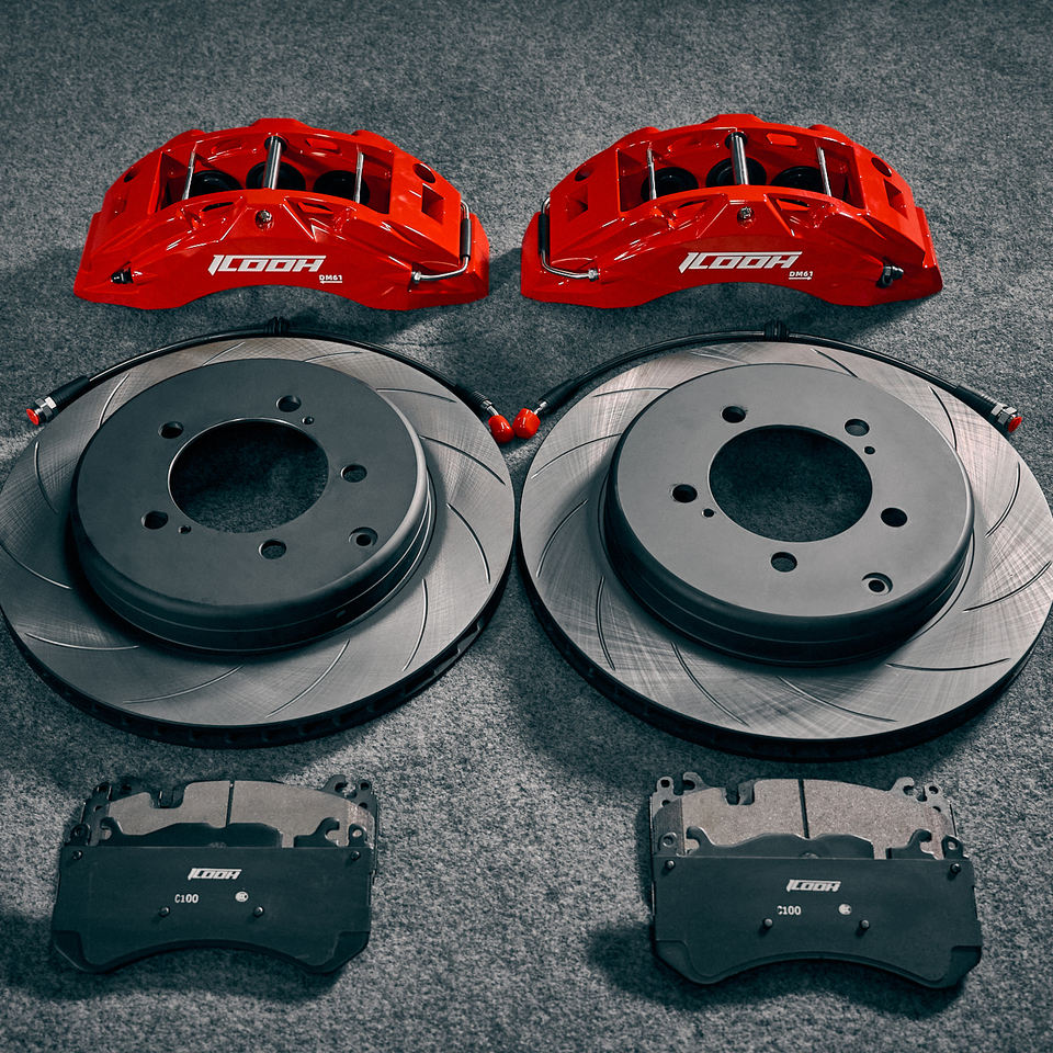 ICOOH DM6 6-Piston Big Brake Kit 345/355mm — Toyota Land Cruiser LC150/LC200/LC300 | Brakes