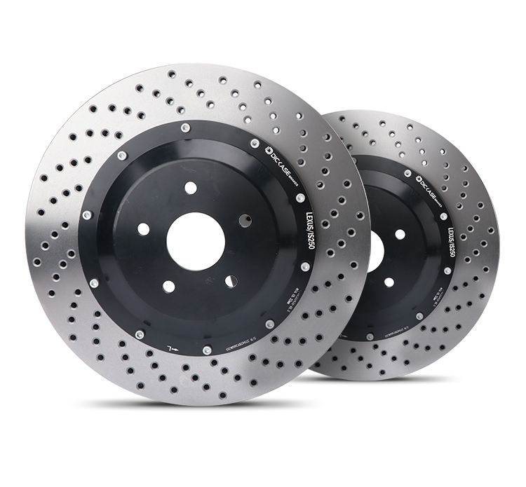 ICOOH Drilled Brake Discs 355/380mm — Rear Wheel 18/19" | Brakes