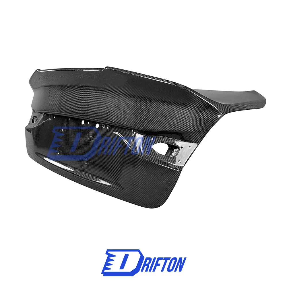 In-stock Highkick Style Trunk For Infiniti Q50 2018-2024 Carbon Fiber Duck Tail Bootlid