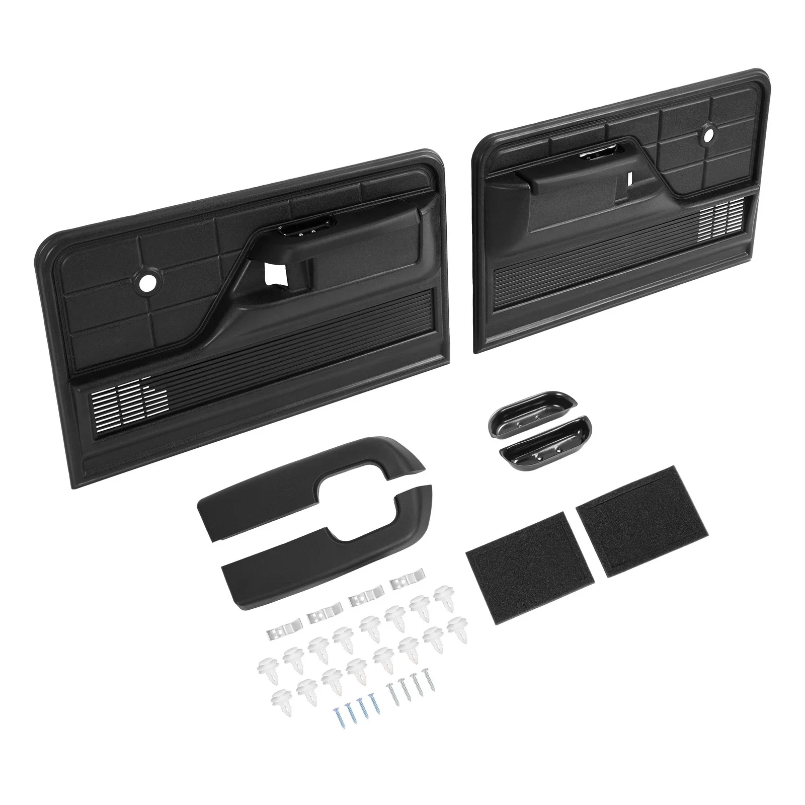 Interior Door Panel & Door Handle Kit For Ford F100 F150 Bronco Truck 1973-1979