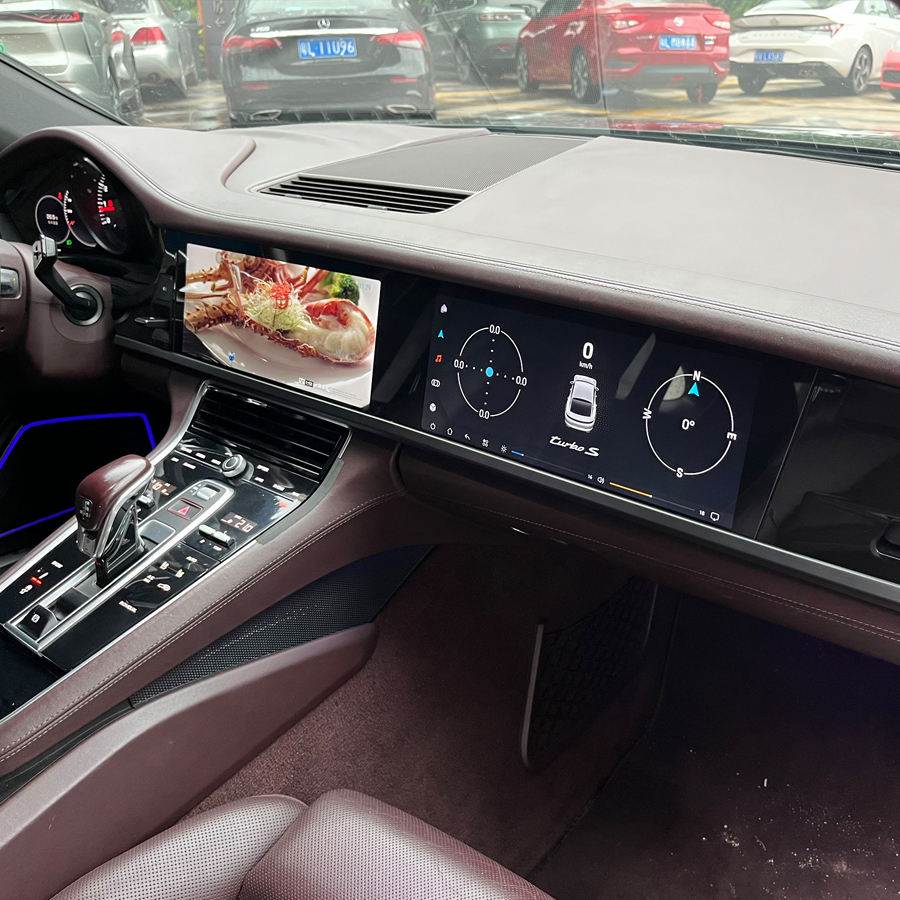 KANOR 12.3" Dual Screen MTK8667 Android Car Radio Multimedia with Carplay Android Auto for Porsche Panamera 970 2010-2016