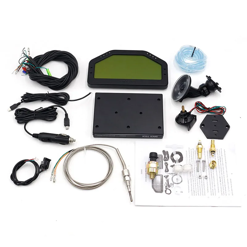 Kd3064 904 Dash Race Display With Sensor Kit Dashboard Lcd Screen Gauge Meter