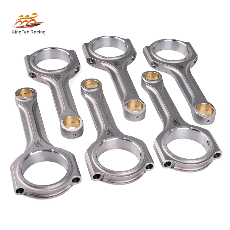 KingTec Racing X Beam Forged Q50 VR30 Rod Kit for Nissan Vr30 Turbo Upgrade 3.0l Vr30 Engine Parts