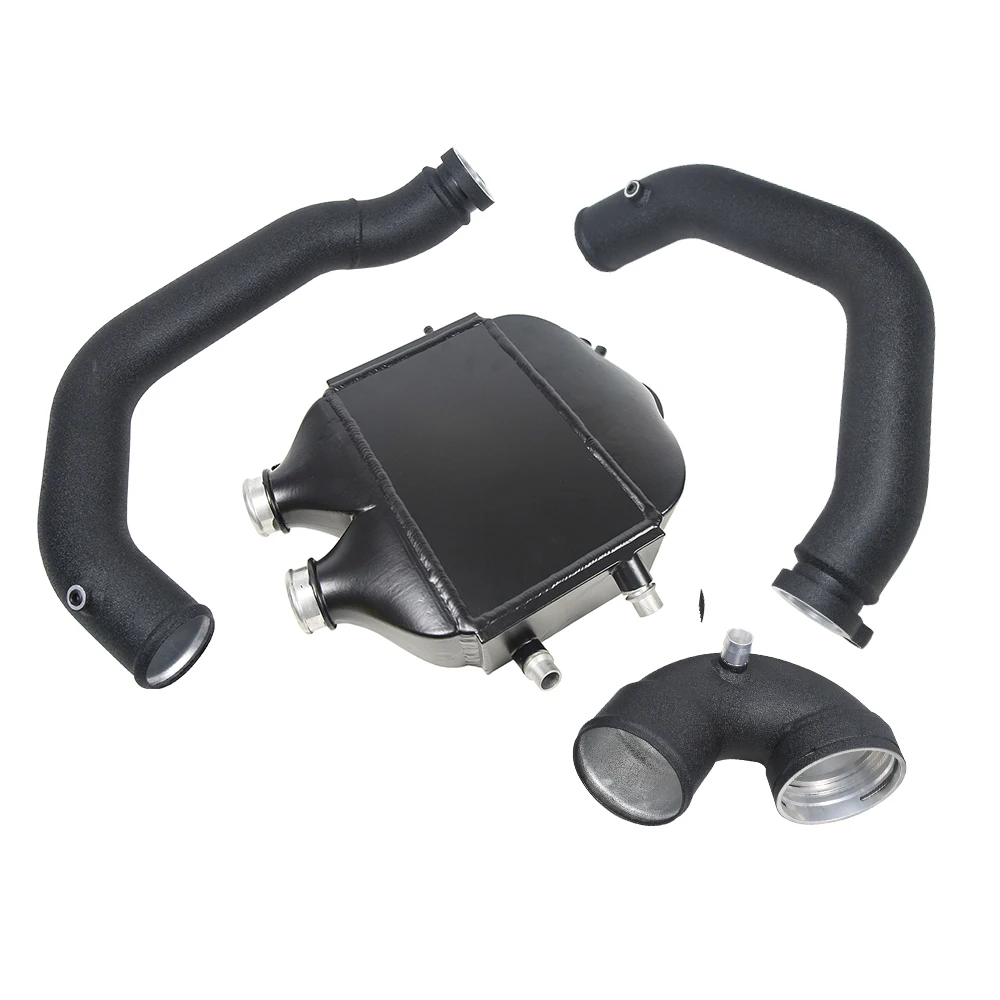 Kyosatr Top Mount Intercooler Kit W/ Charge Pipes For BMW 15-20 M2 M3 F80 M4 F82 F83 S55