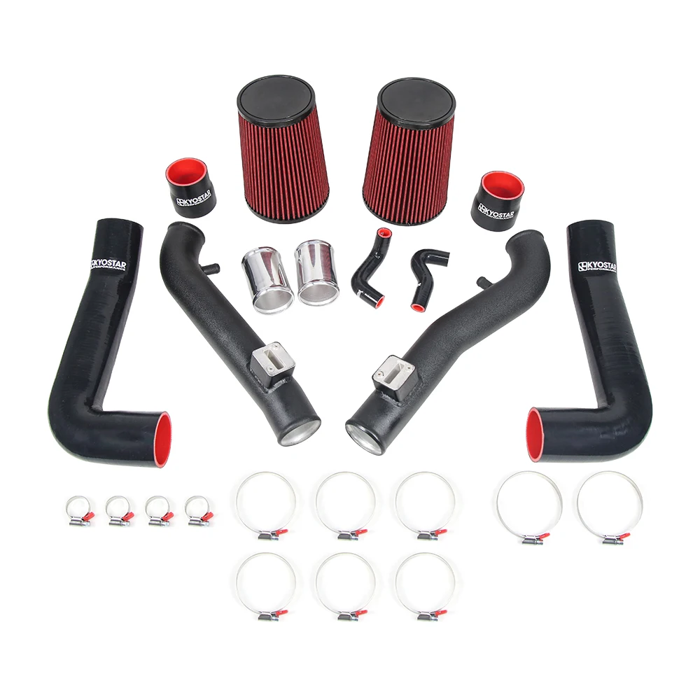 Kyostar High-performance Cold Air Intake Kit For Nissan 370z Infiniti G37 Q50 Vq35hr V6 Front Mount High-flow Air Filters