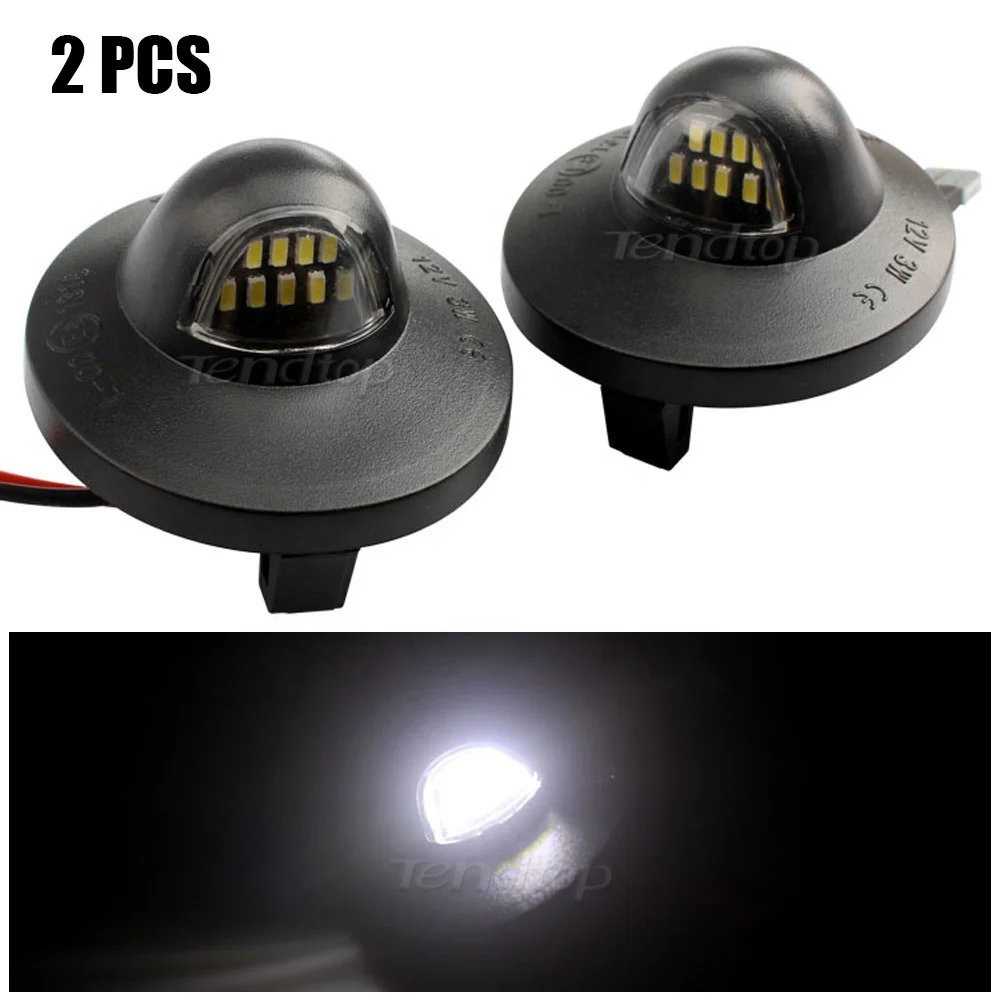 Led Rear Number Lamp For Ford F150 F250 F350 F450 F550 Ranger Raptor Explorer Lincoln Mark Lt No Error License Plate Lights