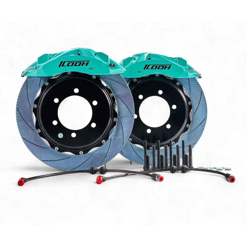 Lexus LX600/LX570 ICOOH X61 6-Piston Front Big Brake Kit - 355-405mm Rotors | LX Big Brakes & BBK — photo 2