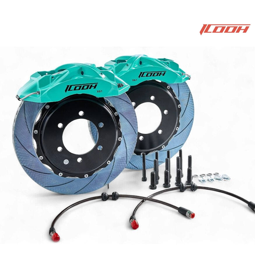 Lexus LX600/LX570 ICOOH X61 6-Piston Front Big Brake Kit - 355-405mm Rotors | LX Big Brakes & BBK