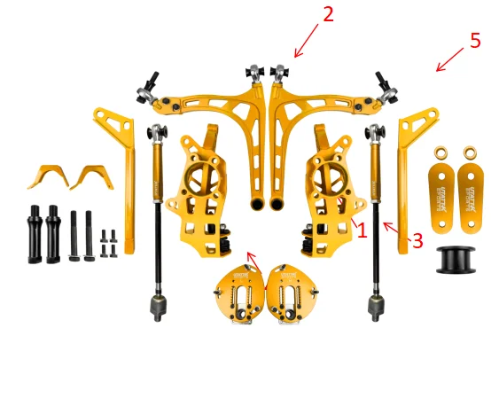 Lexus & Toyota 86 / GT86 / GR86 · Subaru BRZ ZC6 Chassis Kit (2012+)