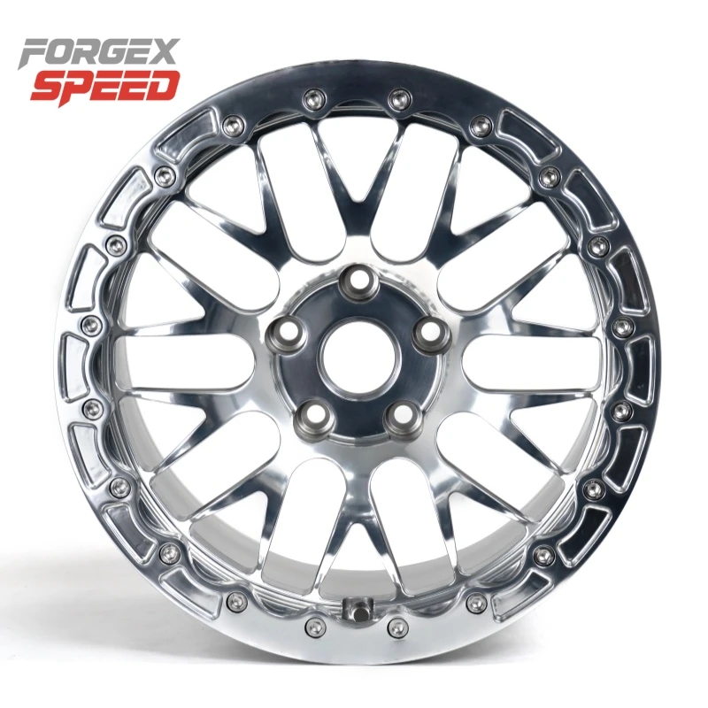 Lightweight Polished Brushed Forged Custom Rims 17 18 Inch 5x120.65 5x130 Off Road Wheels For Chevrolet C6 Z06