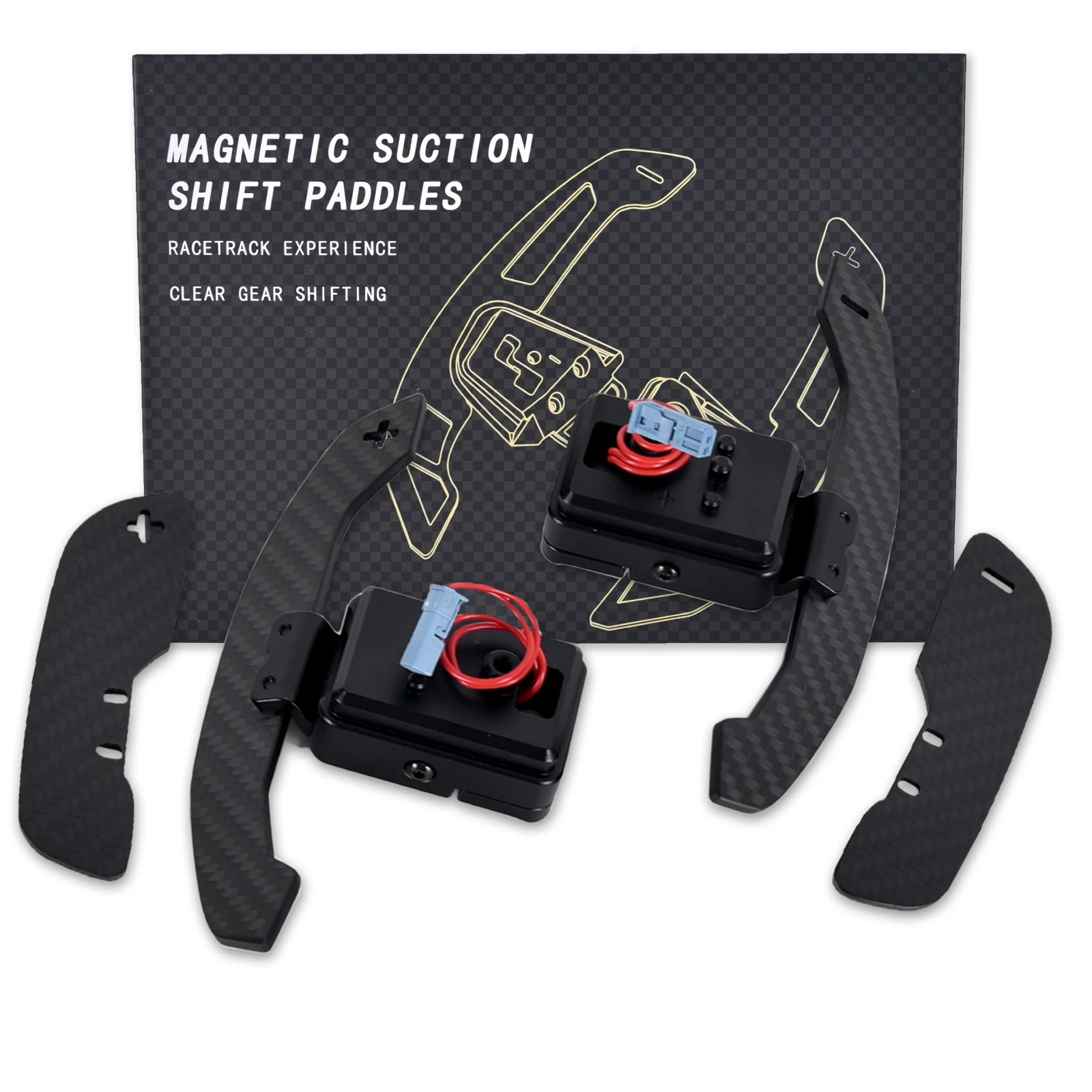 Magnetic Carbon Fiber Paddle Shifter For BMW G87/g20/g21/g28/g30/g38/f90/m5/g14/g15/g16/f91/m8/f92/m8/f40/g42/f44 Paddles Shift