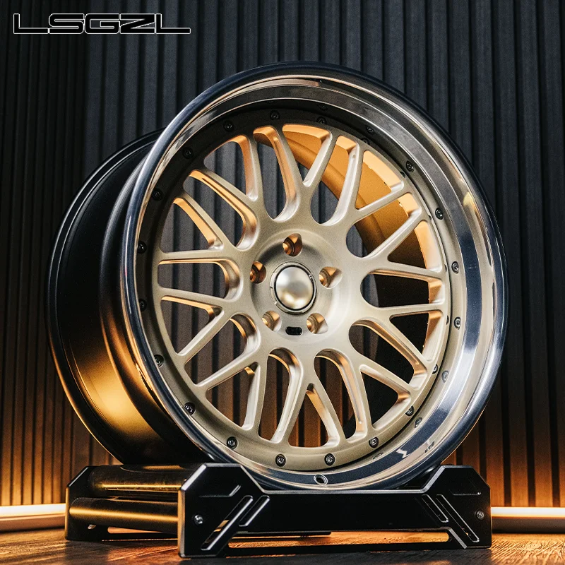 New Custom Polish Forged Sport High Performance Deep Dish Wheels 5x114.3 5x120 5x130 6x139.7 Pcd
