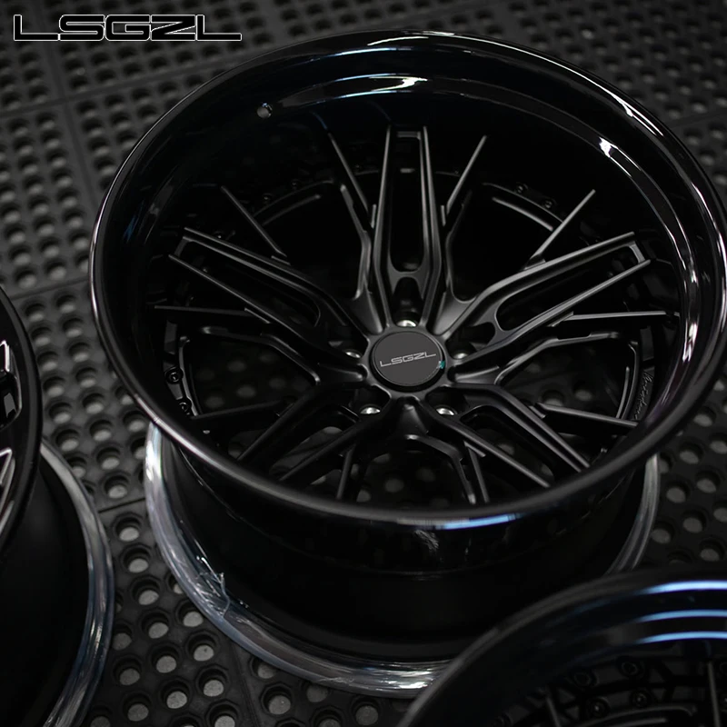 Oem Custom Carbon Fiber 18-24 Inch For BMW Audi S6/ford For Mustang Wheels Forged Structure Custom