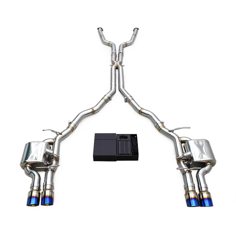 Oem Exhaust Pipe For BMW M6 E64 5.0l 2006-2010 Stainless Steel Exhaust Muffler With Valve Control