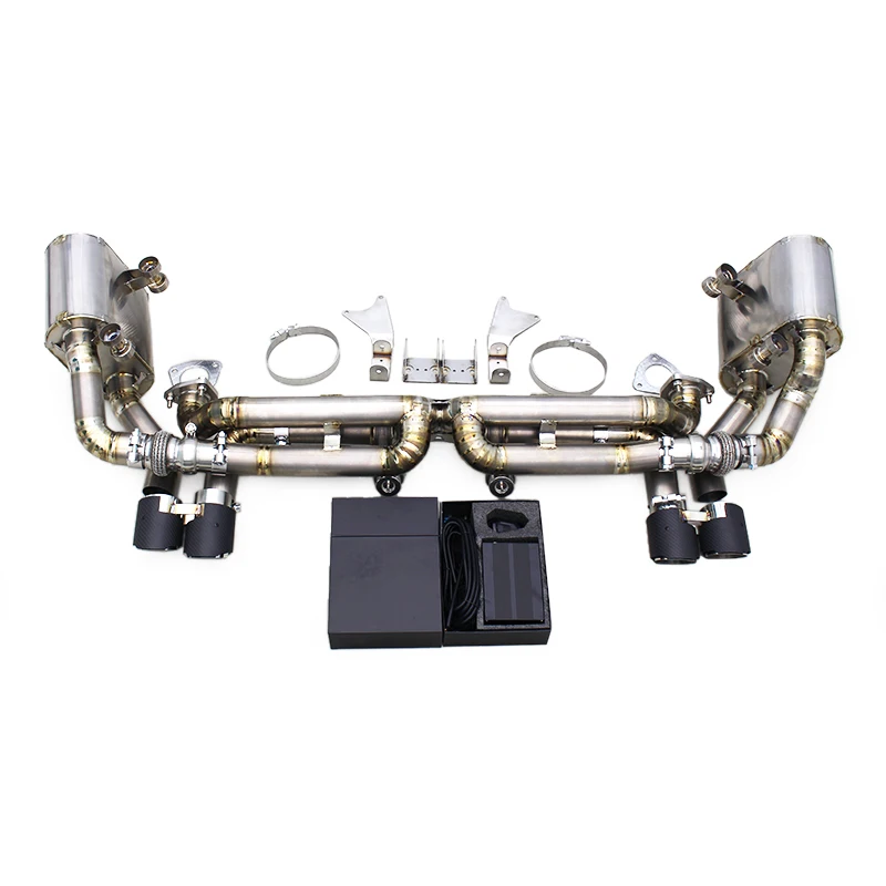 Oem Sport Valved Exhaust For Porsche 911 991/991.1 Gts 3.8l 2012-2015 Titanium Exhaust Pipe Muffler