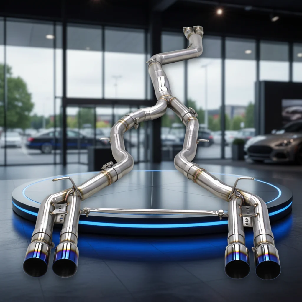 Oem Straight Exhaust Pipes For BMW M2c M2 Competition F87 S55 3.0t 2018-2023 Racing 304 Stainless
