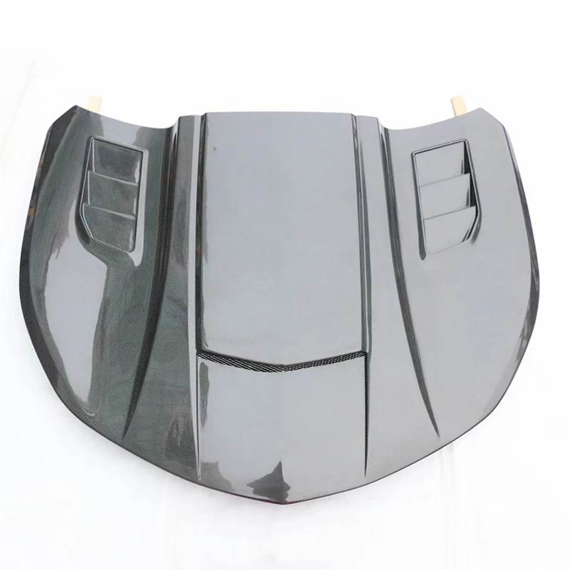 Oem Style Ss Clear Vent Carbon Fiber Hood Bonnet For Chevrolet Camaro 2016+ Gen 6