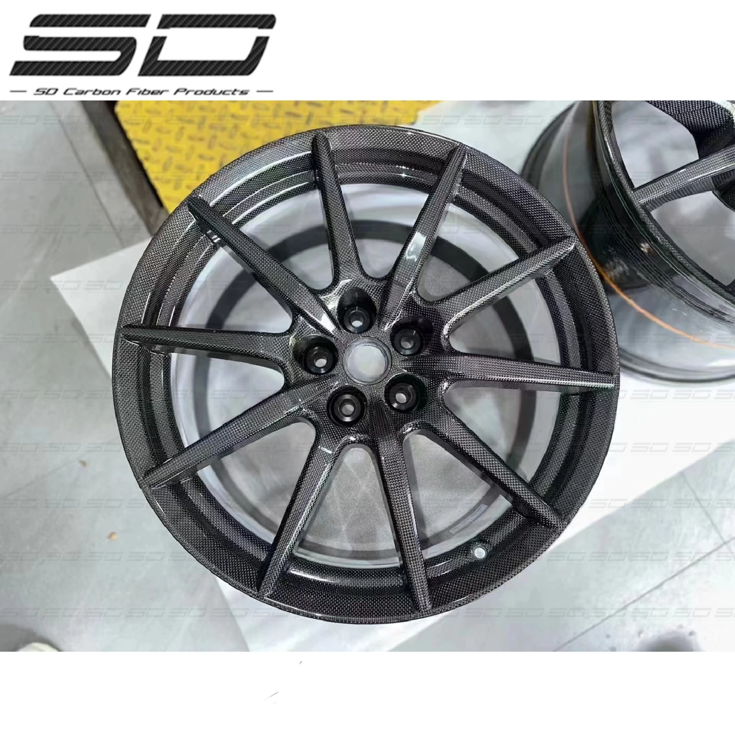 Perfect Fitment Carbon Fiber Wheel Rims For Ferrari All Series