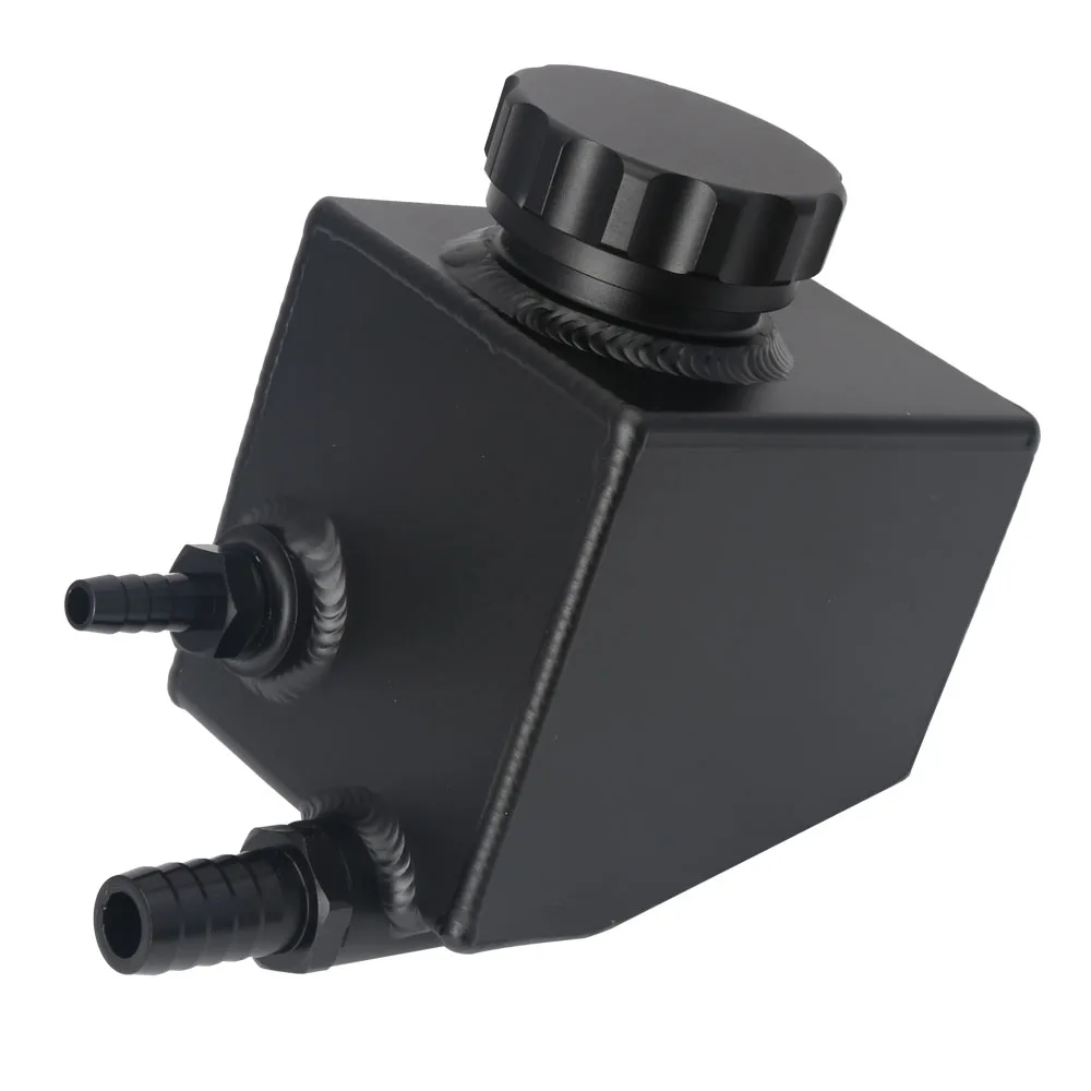Polished Black Aluminum Coolant Expansion Fill Tank For Holden Commodore V6 V8 Vs Vt Vx Vy Vz Ve Series