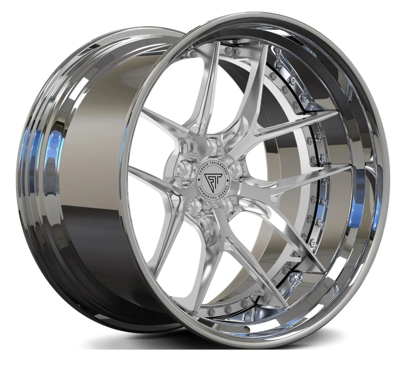 Polishing Barrel Brushing Face 18" 19" 20" Inch 5x115 5x100 5x120 5x114.3 Deep Concave Alloy Wheel