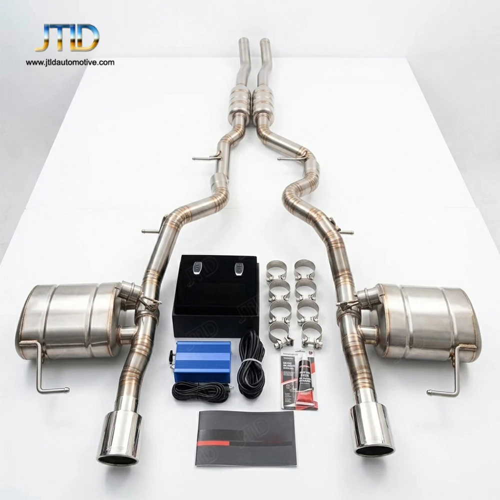 Professional Grade Stainless Steel For 3.0l V6 Supercharged Precision Build Exhaust System