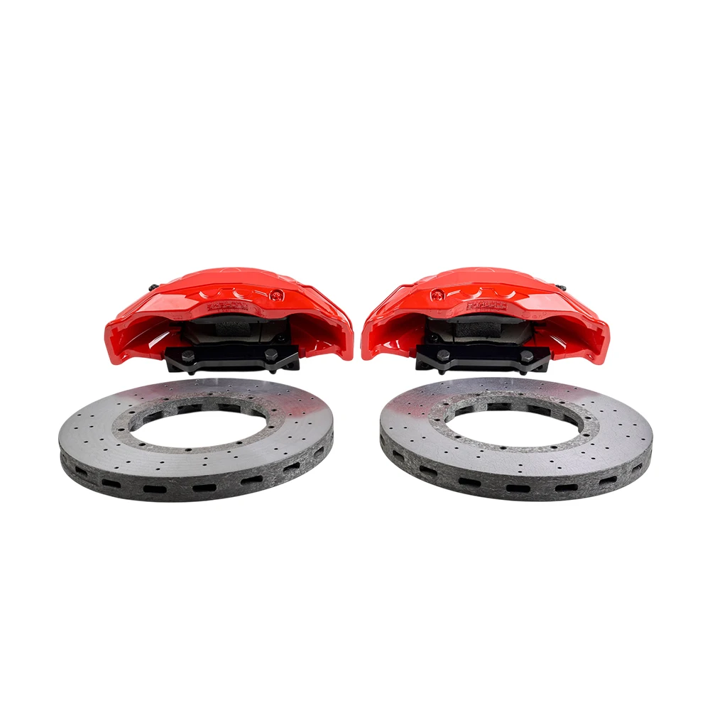 Racing Ak 10 Pistons Racing Forged Big Brake Caliper Kits 10 Pot Ccb Carbon Ceramic Disc 420mm