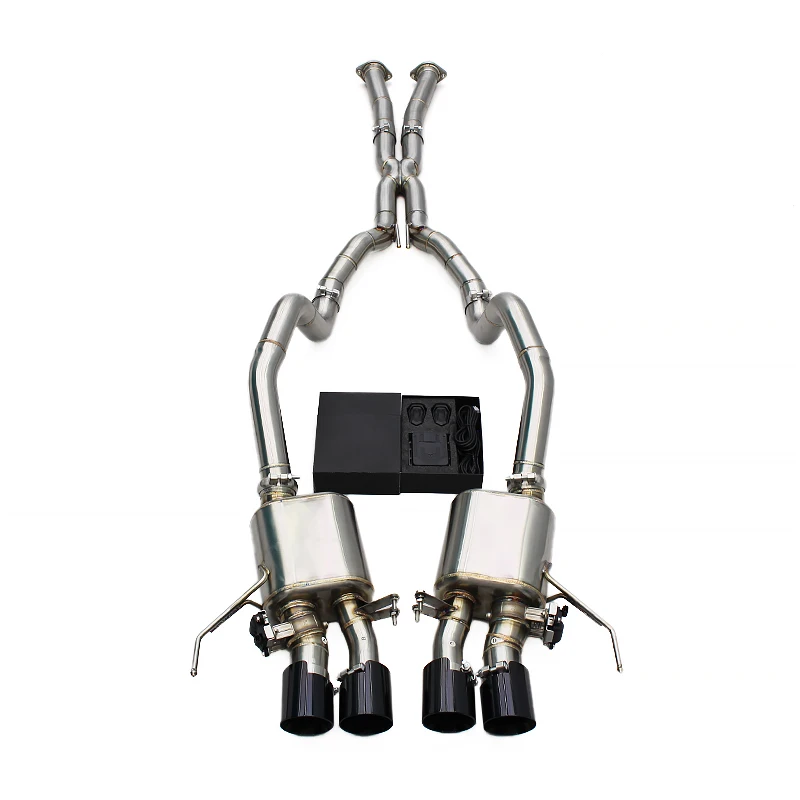 Racing Valved Catback Exhaust For Corvette C7 (2013-2019) - High Flow Stainless Steel Exhaust System