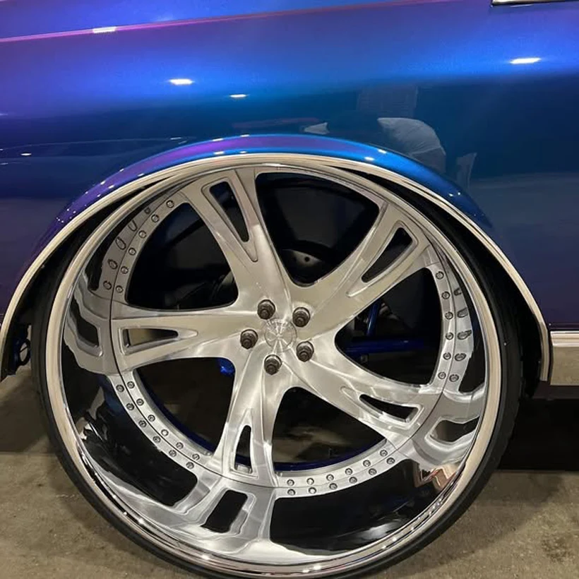 Rcsr 24x14 6x139.7 5x114.3 5x127 5x5.5 6x5.5 Rims 22 24 26 28 Forged Wheels Inch With Steering Wheel