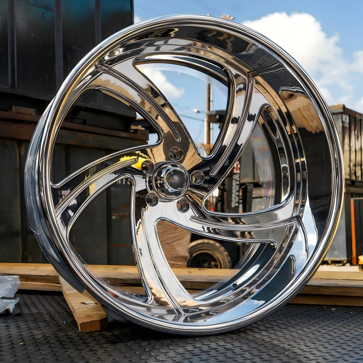 Rcsr 5x112 5x120 5x114.3 22 24 26 28 Inch Forged Wheels Deep Dish Rims Chrome Rims For Intro Impala Oldsmobile Caprice Pickup